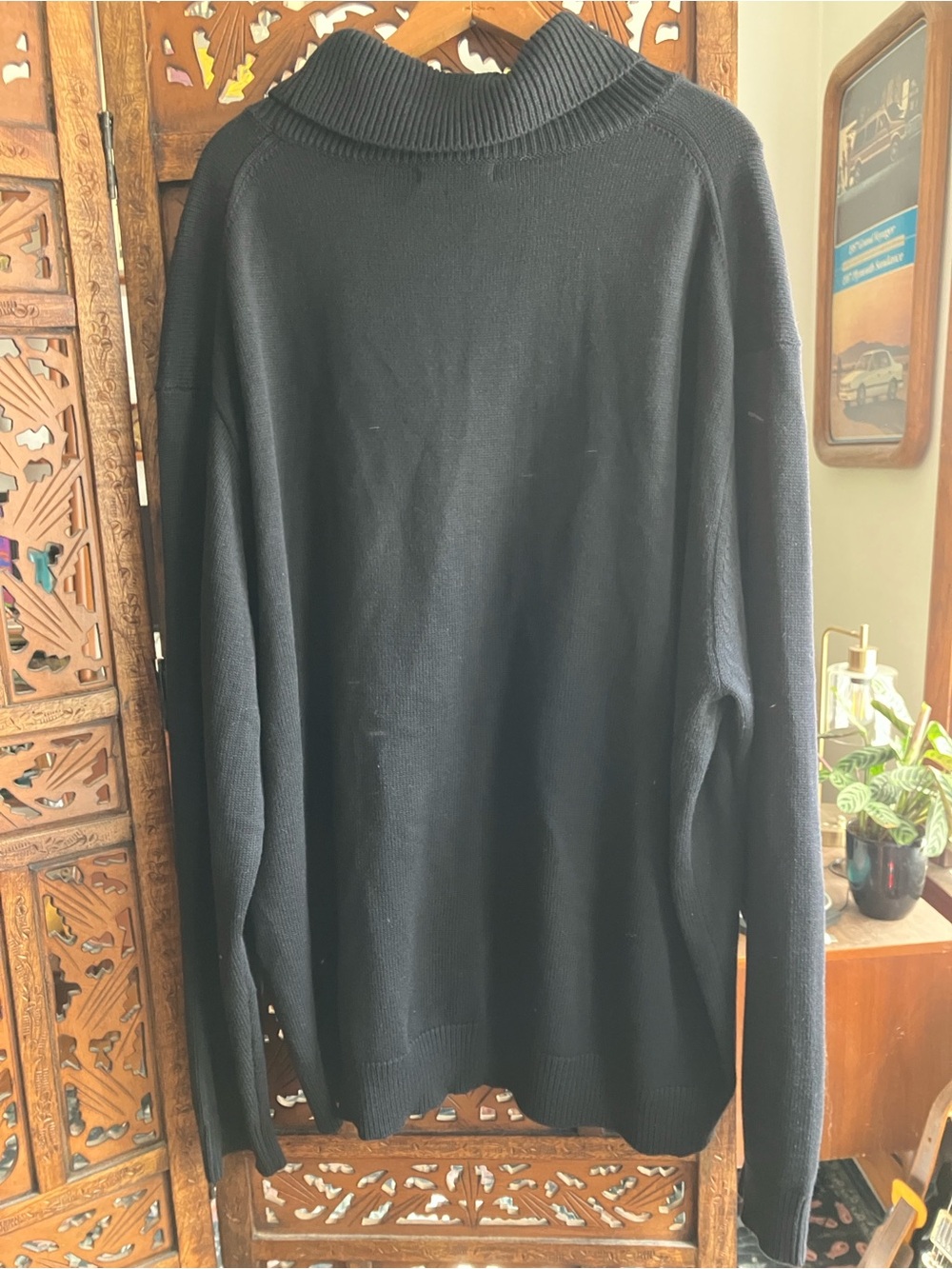 Kallspin black turtleneck sweater - Picture 4 of 8